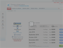 Tablet Screenshot of cruisesfromlisbon.com